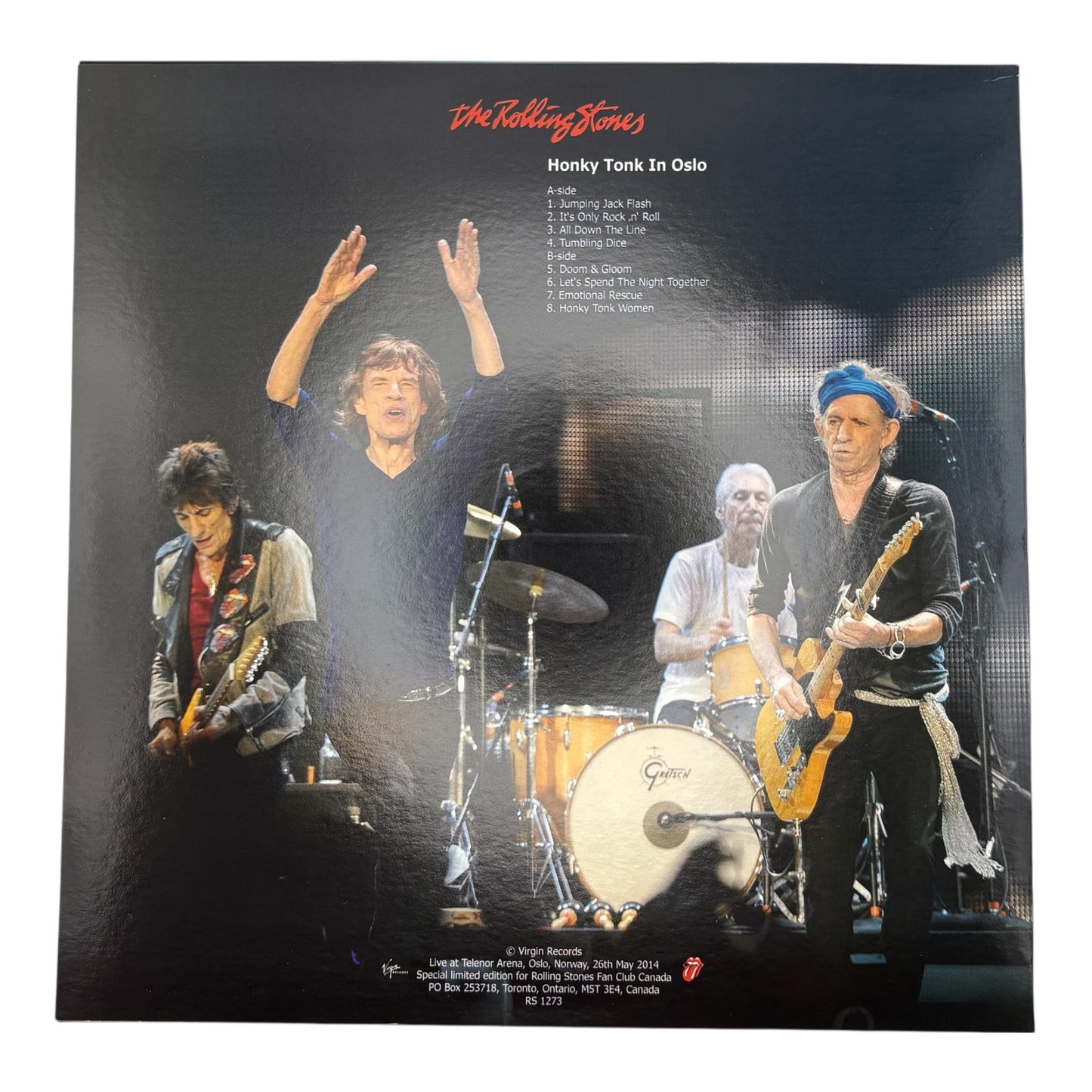The Rolling Stones - Honky Tonk In Oslo (Limited Edition 12" Picture Disc)