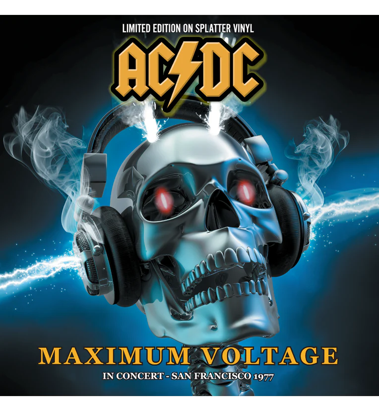 AC/DC - Maximum Voltage In Concert: San Francisco 1977 (Limited Edition 12" Album on Splatter Vinyl)