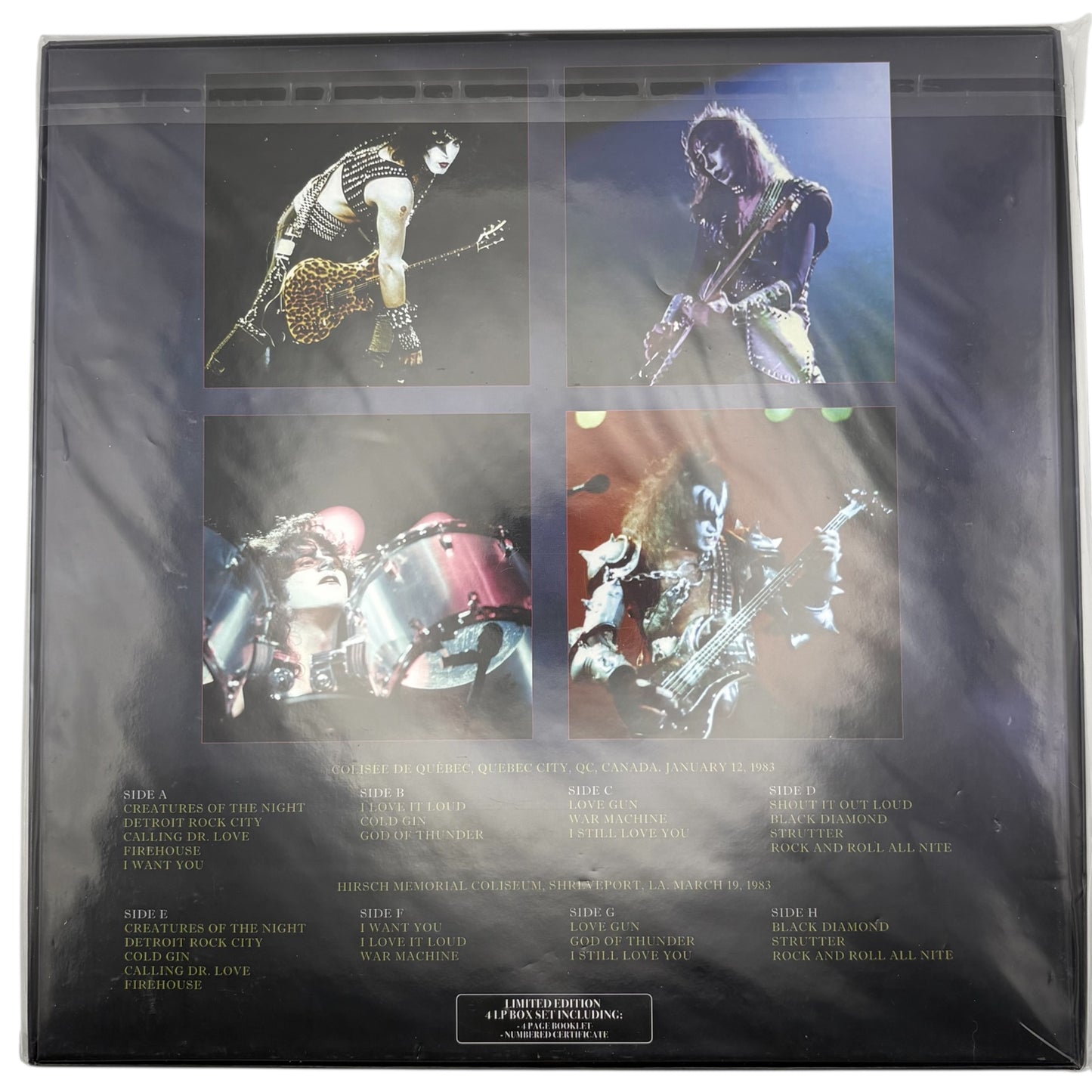 Kiss - Kronicles Of Another Night (Limited Edition Quadruple-LP Box Set on Coloured Vinyl)