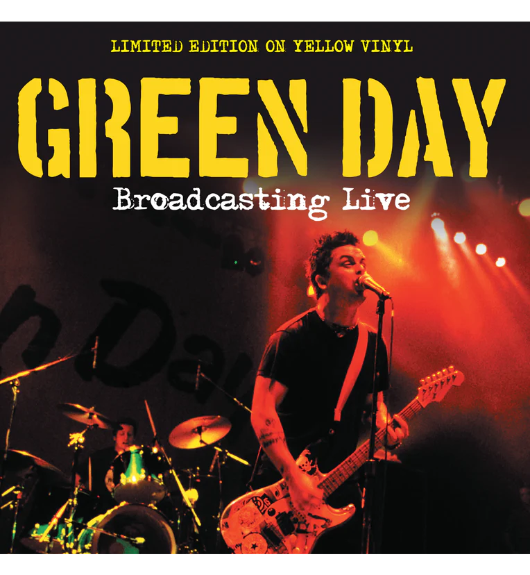 Green Day - Broadcasting Live (Limited Edition 12" Album on Yellow Vinyl)