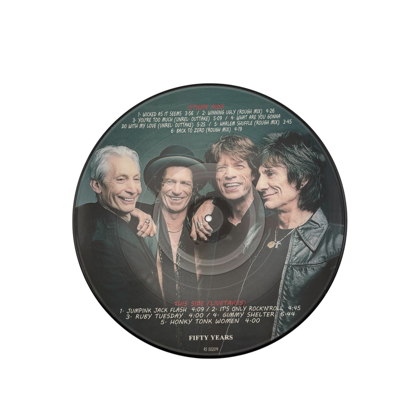 The Rolling Stones - 50 Years (Limited Edition 12" Picture Disc)
