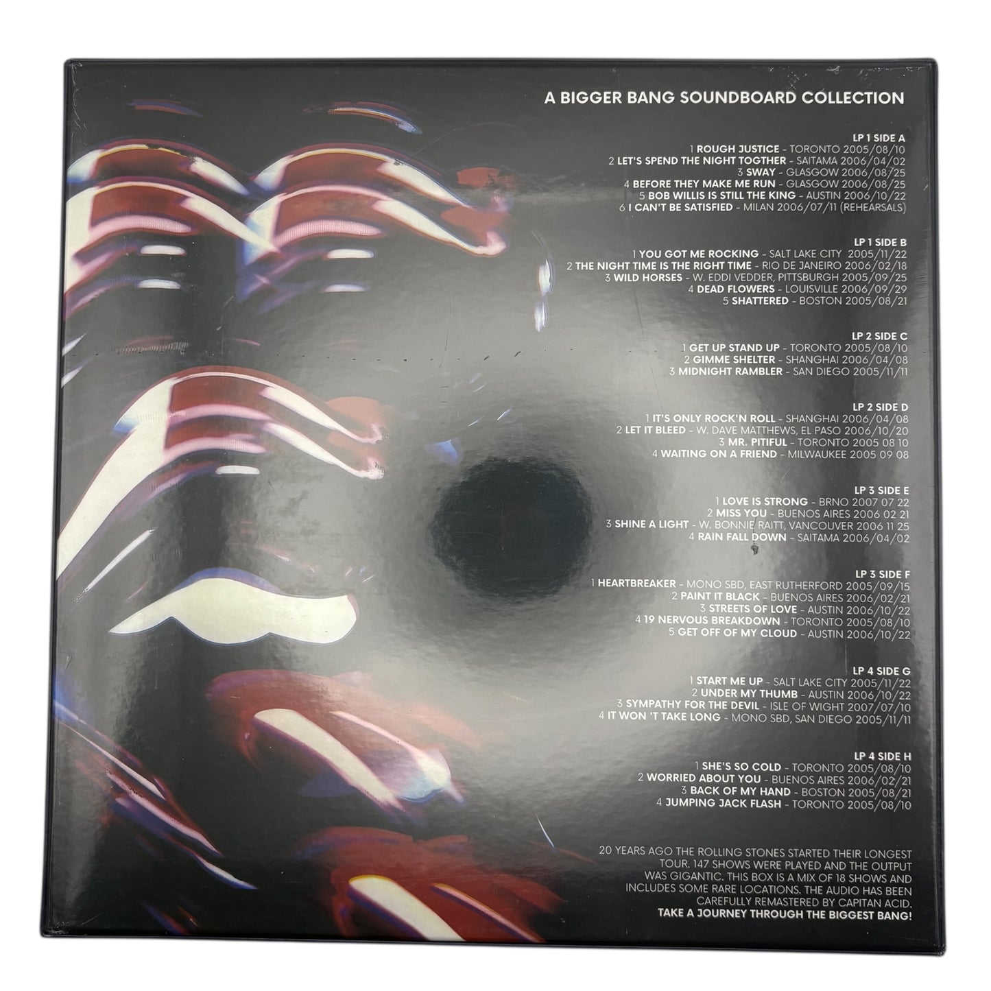 The Rolling Stones - A Bigger Bang - Soundboard Collection (Limited Edition Quadruple-LP on Coloured Vinyl)