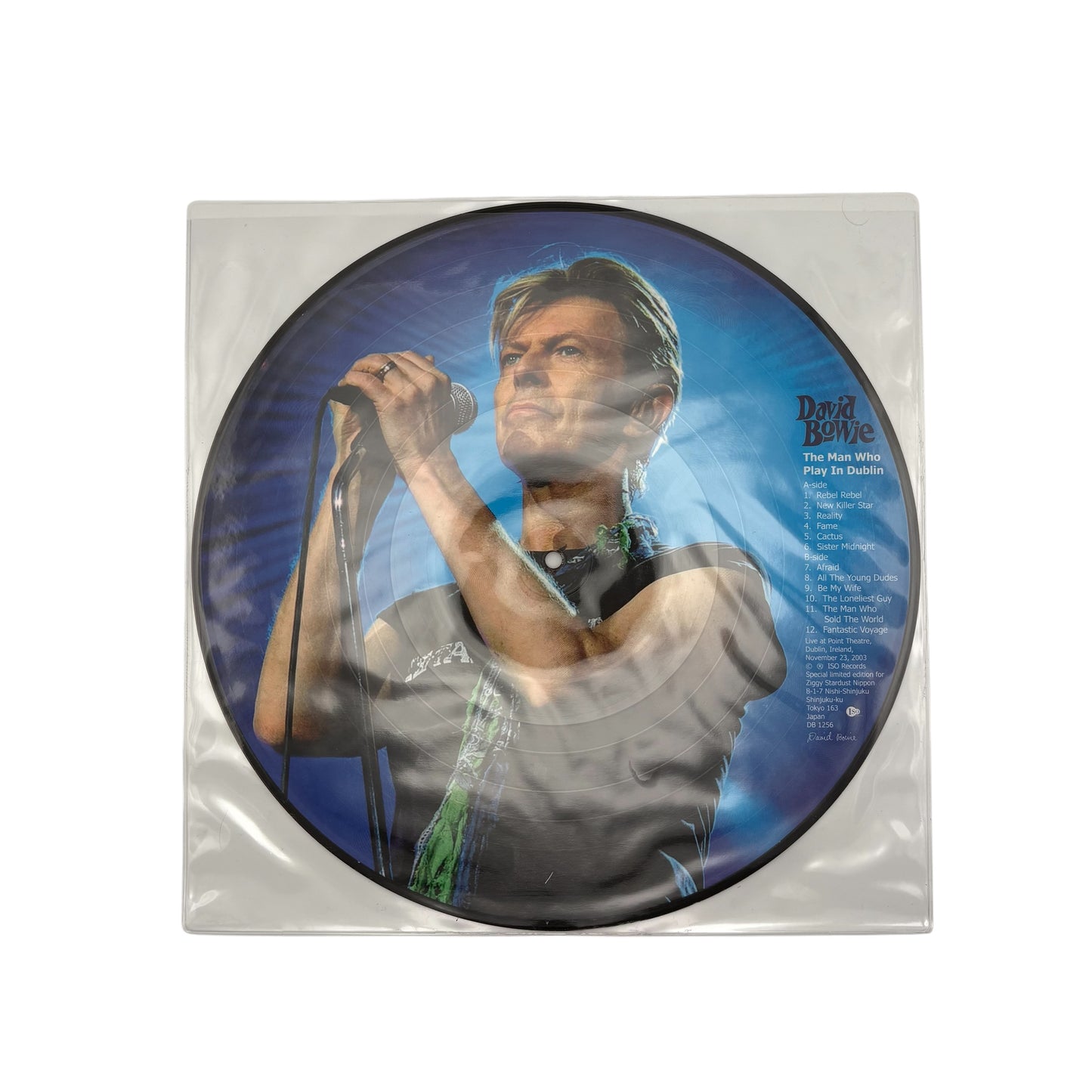 David Bowie - The Man Who Play In Dublin (Limited Edition 12" Picture Disc)