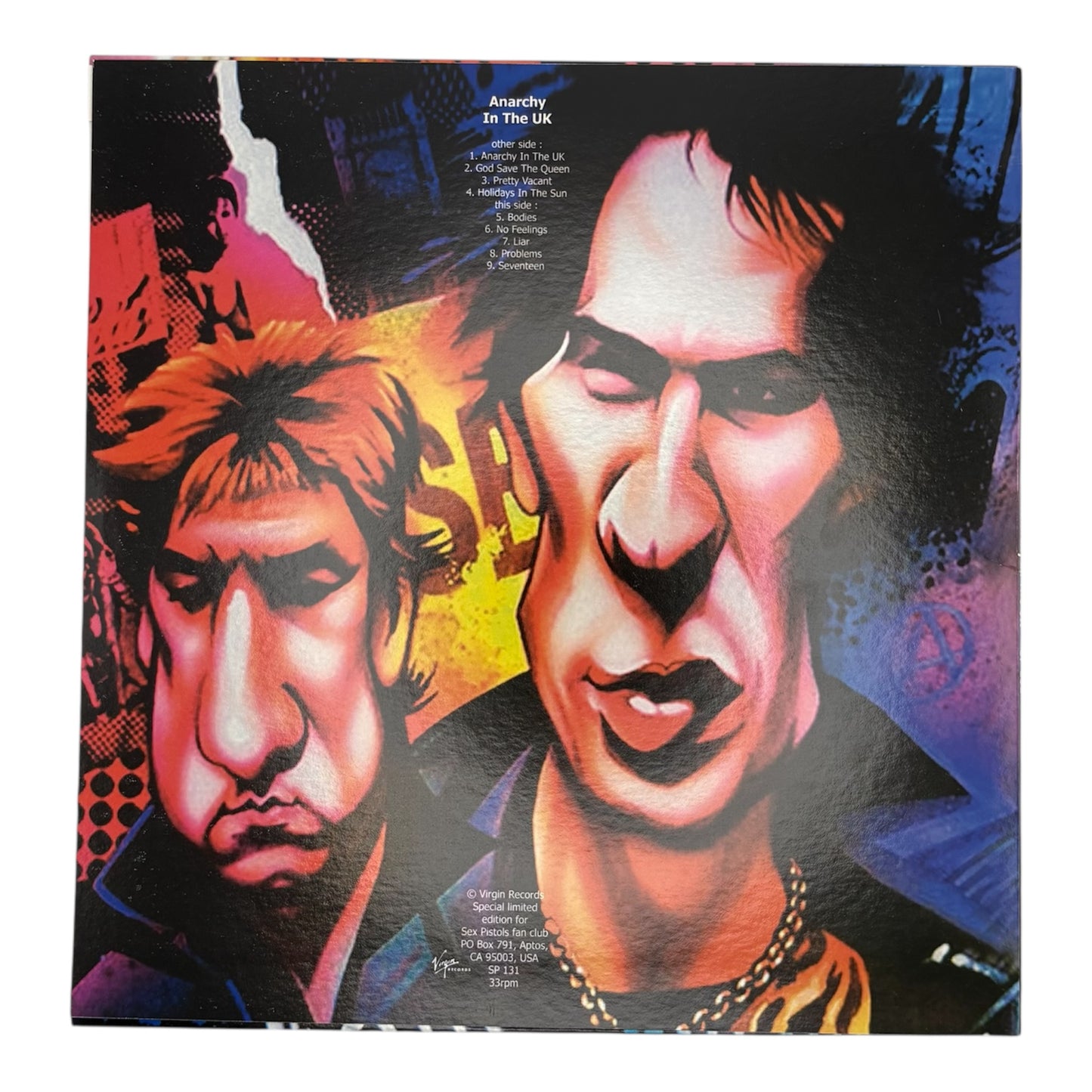 Sex Pistols - Anarchy In The UK (Limited Edition 10" Picture Disc)