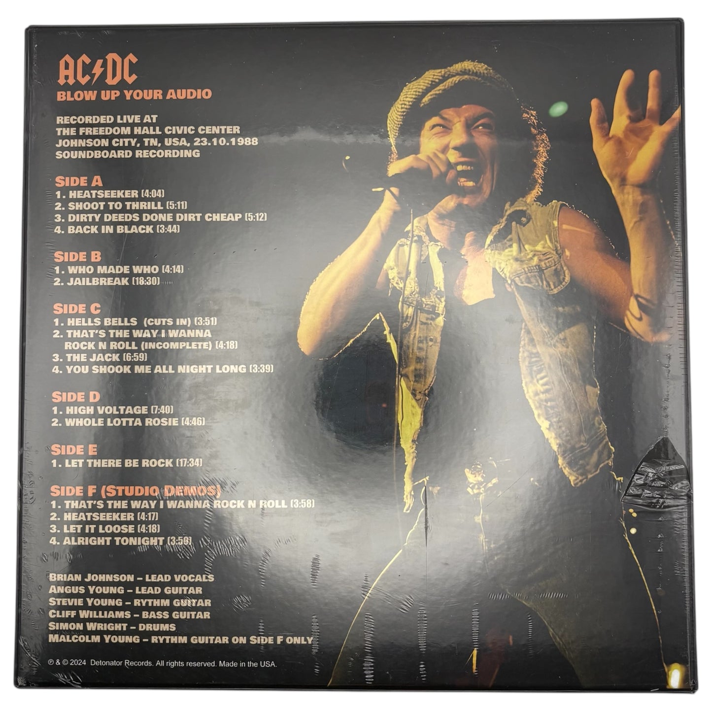 AC/DC - Blow Up Your Audio (Limited Edition Triple-LP Box Set on Coloured Vinyl)