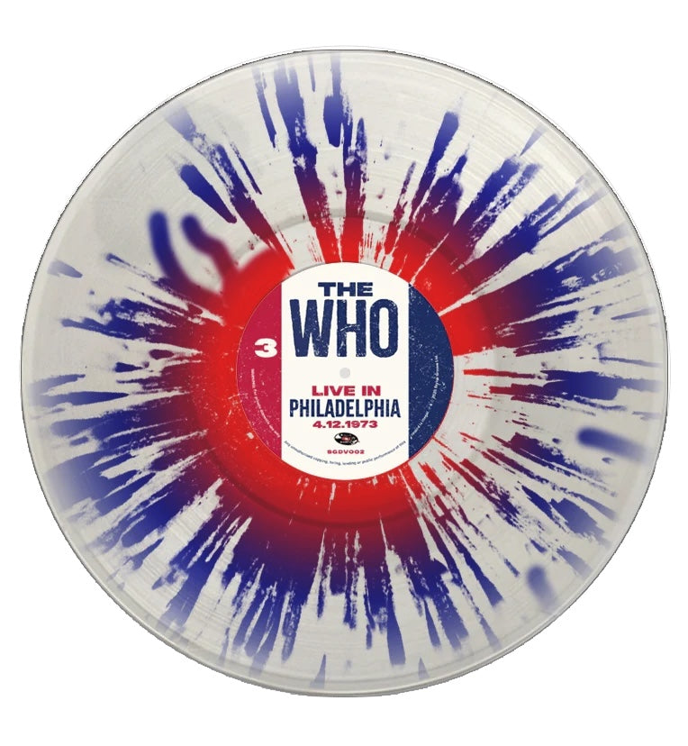 The Who - Live In Philadelphia 1973 (Limited Edition Double-LP on Splatter Vinyl)