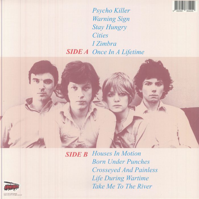 Talking Heads - The Warning Sign: Recorded Live At The Heatwave Festival Mosport Park Bowmanville Ontario Canada On August 23 1980 (Limited Edition 12" Album on Blue Vinyl)