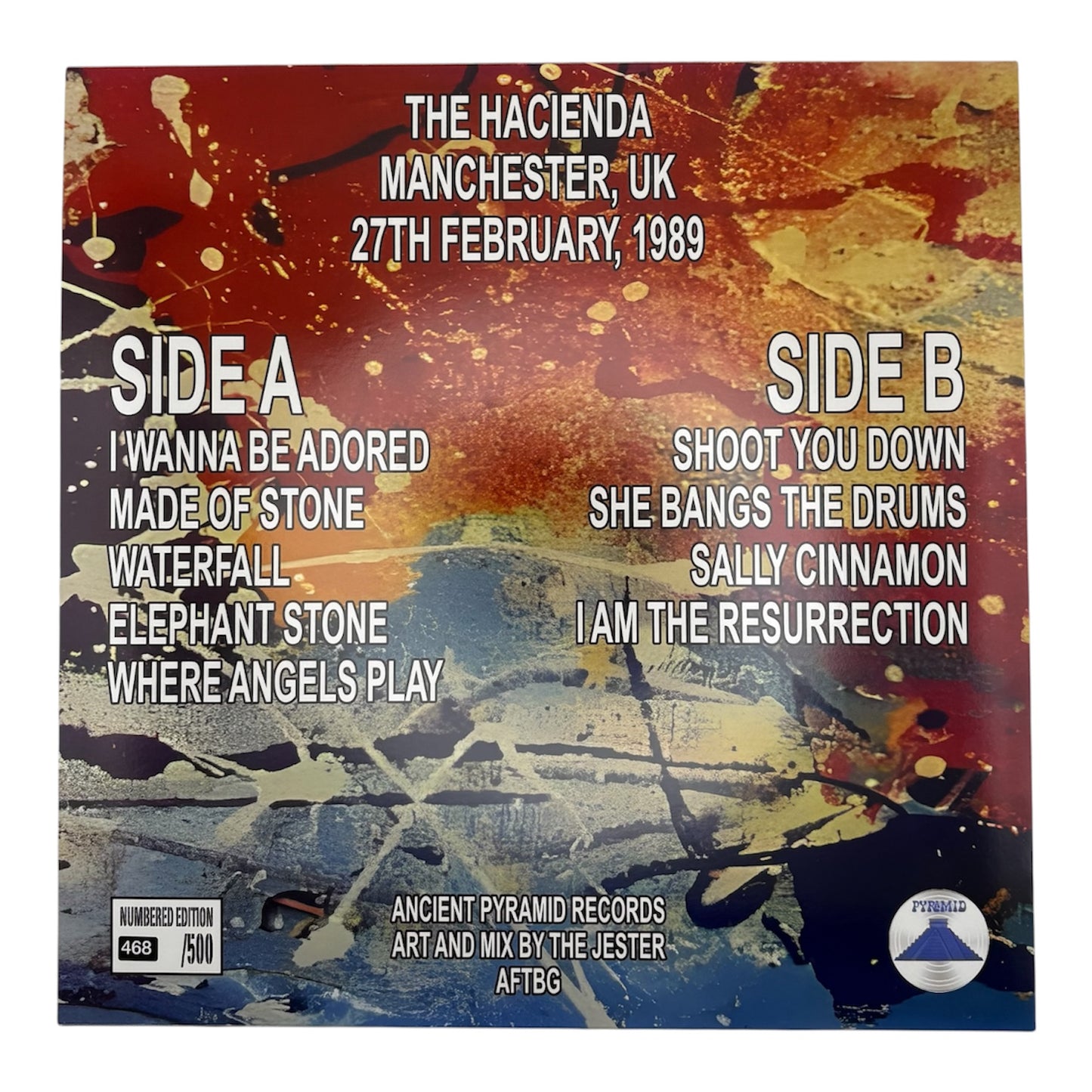 The Stone Roses - Roses In Bloom (Limited Edition 12" Album on Orange Marble Vinyl)