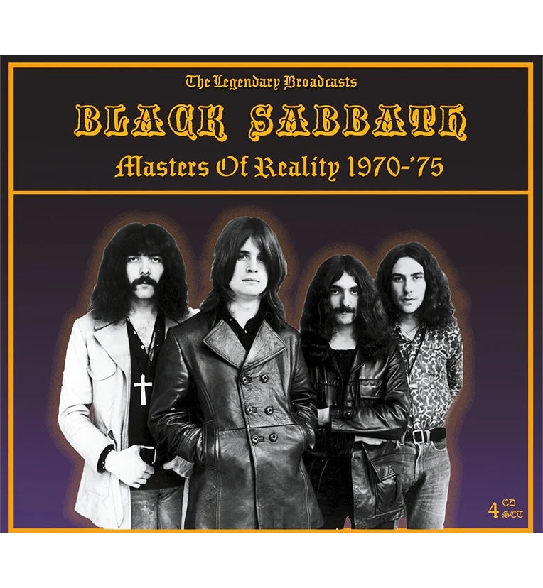 Black Sabbath – Masters of Reality 1970–'75: The Legendary Broadcasts (4-CD Set)