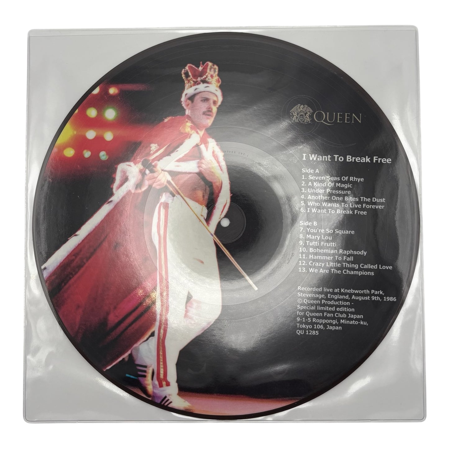 Queen - I Want To Break Free (Limited Edition 12" Picture Disc)