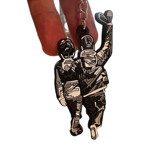 Liam & Noel Gallagher Live 25 (Limited Edition 80mm PVC Keyring)