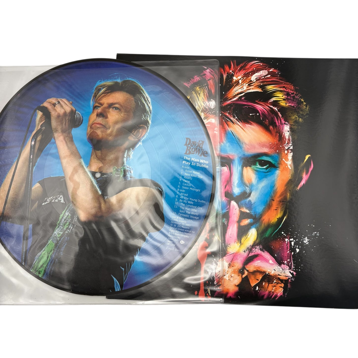 David Bowie - The Man Who Play In Dublin (Limited Edition 12" Picture Disc)