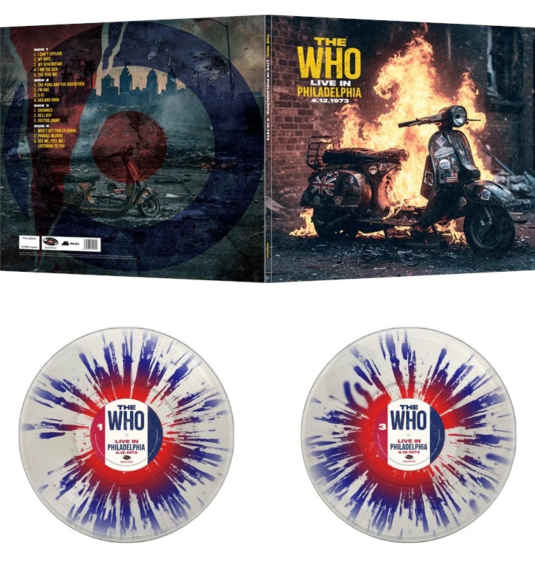 The Who - Live In Philadelphia 1973 (Limited Edition Double-LP on Splatter Vinyl)