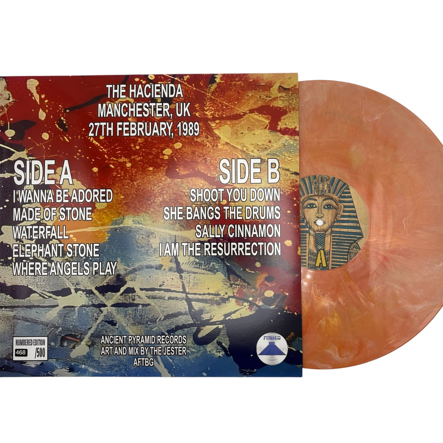 The Stone Roses - Roses In Bloom (Limited Edition 12" Album on Orange Marble Vinyl)
