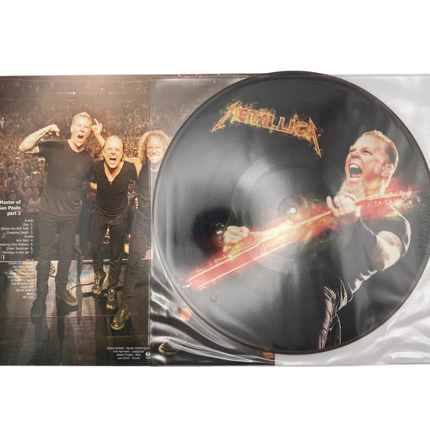 Metallica - Master Of Sao Paulo Part 2 (Limited Edition 12" Picture Disc)