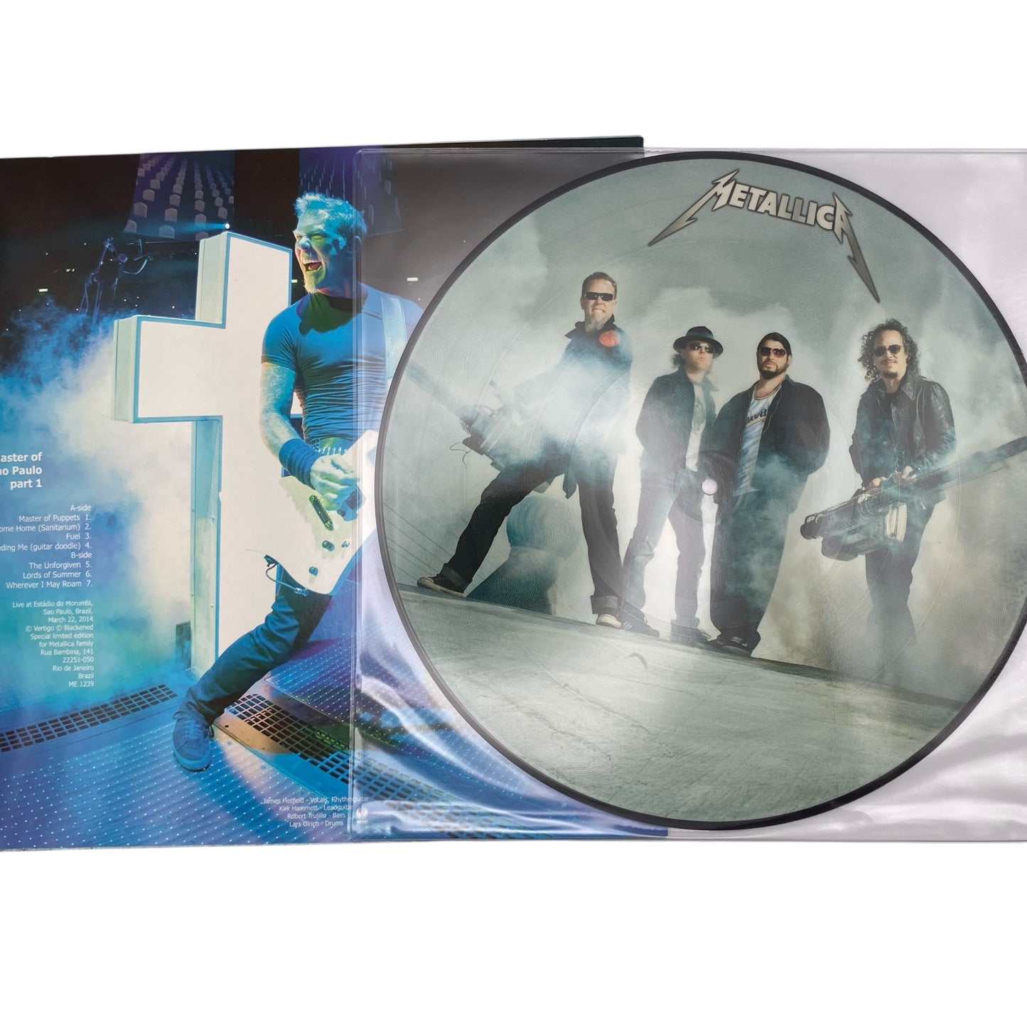 Metallica - Master Of Sao Paulo Part 1 (Limited Edition 12" Picture Disc)