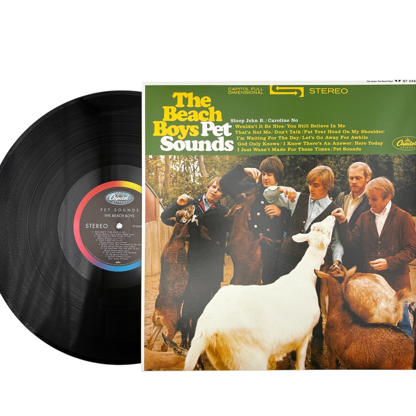 The Beach Boys - Pet Sounds (12" Album on Black Vinyl)