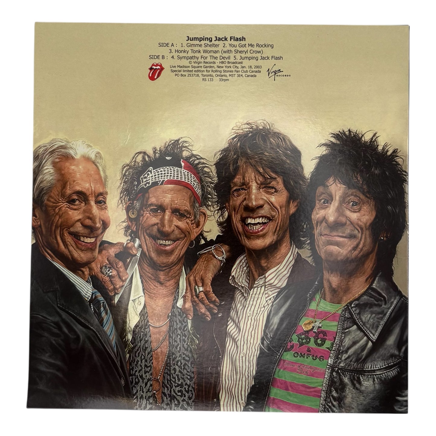 The Rolling Stones - Jumping Jack Flash (Limited Edition 10" Picture Disc)