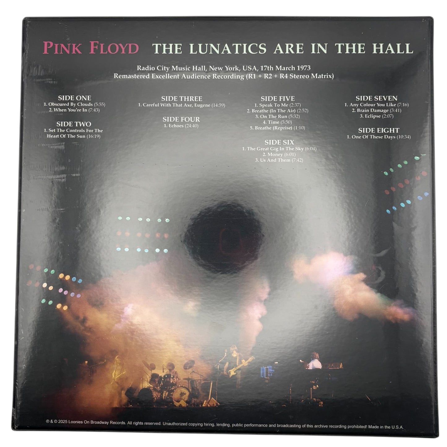 Pink Floyd - The Lunatics Are In The Hall (Limited Edition Quadruple-LP on Coloured Vinyl)