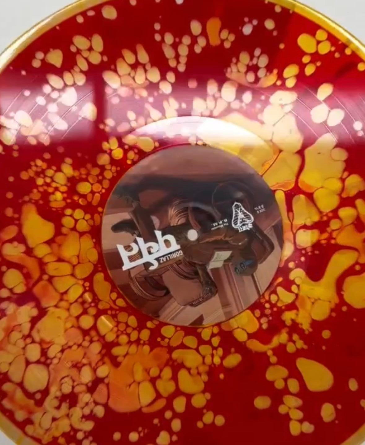 Gorillaz - The Mountain (Limited Edition Double-LP on Red & Yellow/White Liquid Vinyl)