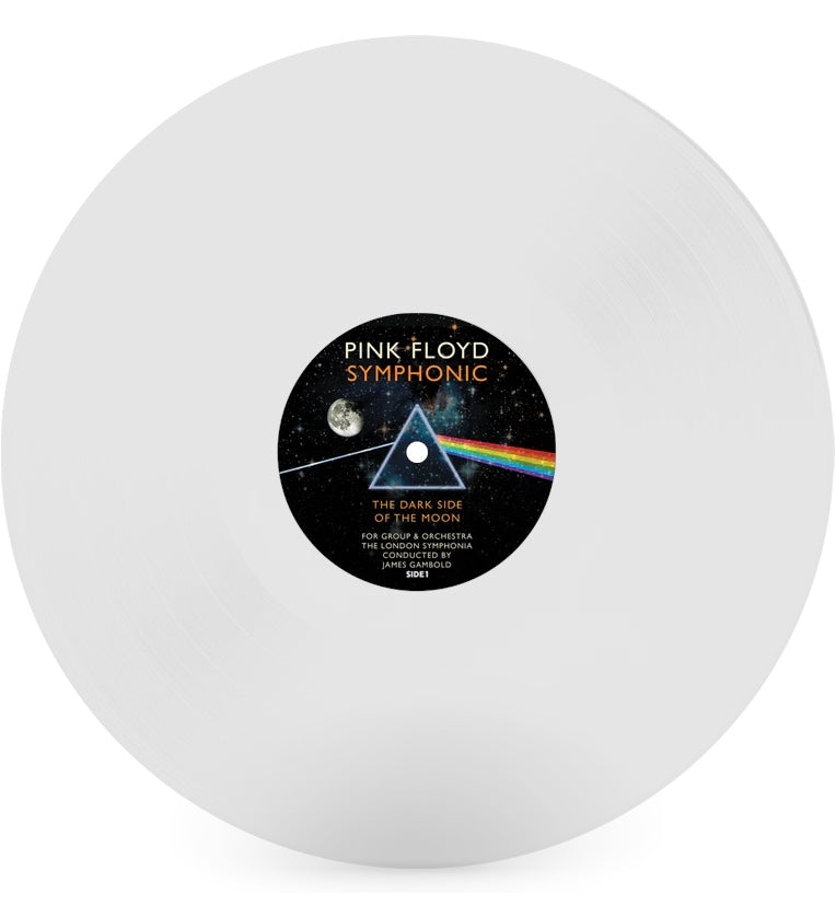 Pink Floyd Symphonic - Dark Side Of The Moon For Group And Orchestra (Limited Edition 12" Album on Clear Vinyl)