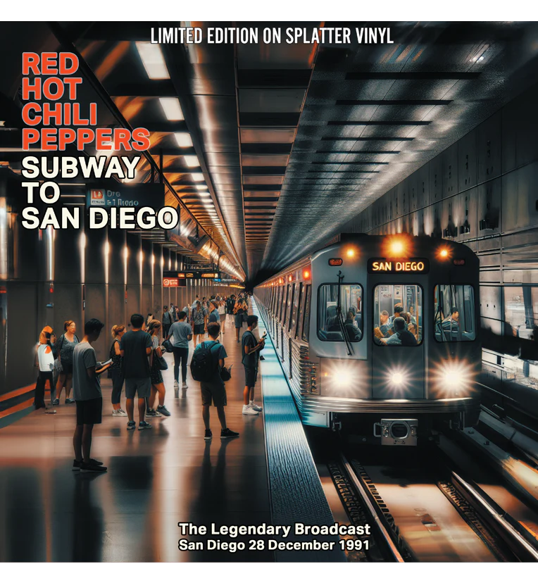 Red Hot Chili Peppers - Subway To San Diego (Limited Edition 12" Album on Splatter Vinyl)