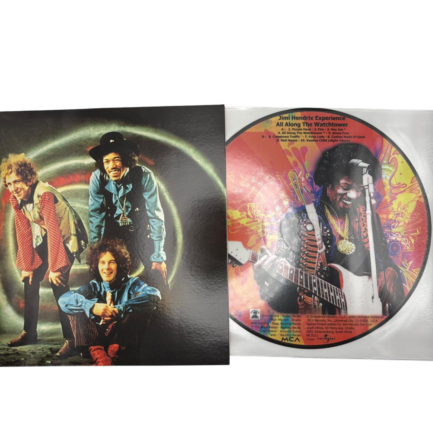 Jimi Hendrix Experience - All Along The Watchtower (Limited Edition 10" Picture Disc)