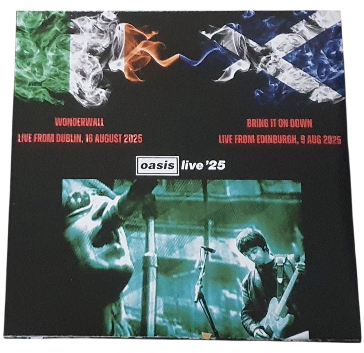 Oasis - Wonderwall / Bring It On Down Live 25 (Limited Edition 7" Single on Blue Vinyl)