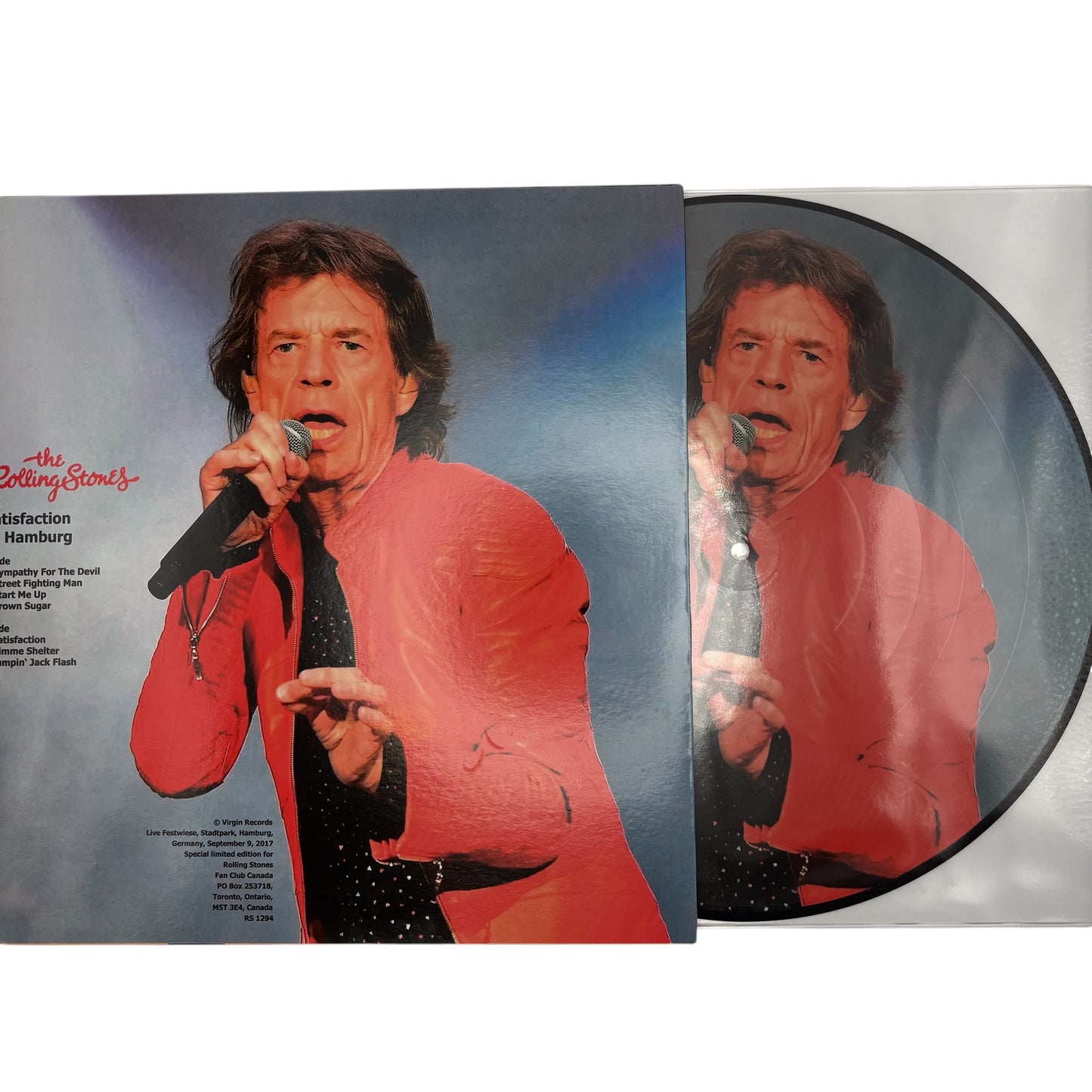 The Rolling Stones - Satisfaction In Hamburg (Limited Edition 12" Picture Disc)