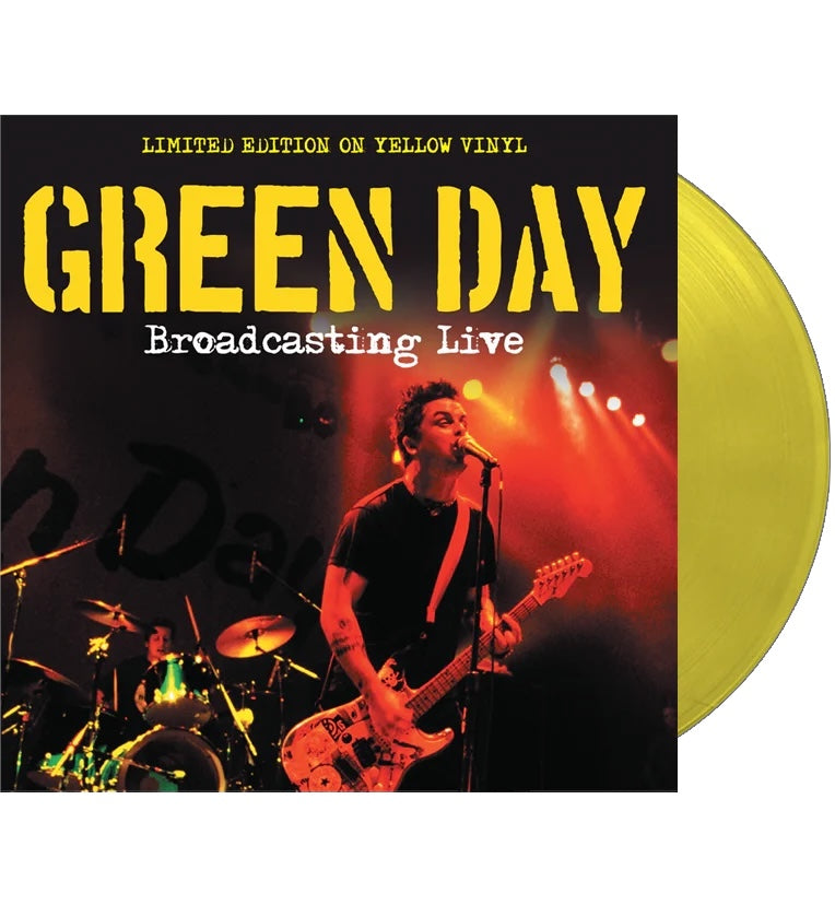 Green Day - Broadcasting Live (Limited Edition 12" Album on Yellow Vinyl)