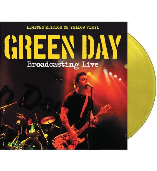 Green Day - Broadcasting Live (Limited Edition 12" Album on Yellow Vinyl)