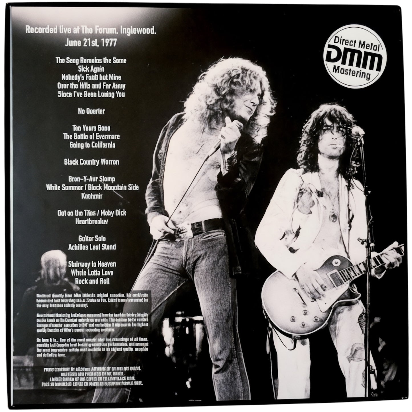 Led Zeppelin - The Rhinestone Cowgirl (Limited Edition Quadruple-LP Box Set on Yellow/Black Marble Vinyl)