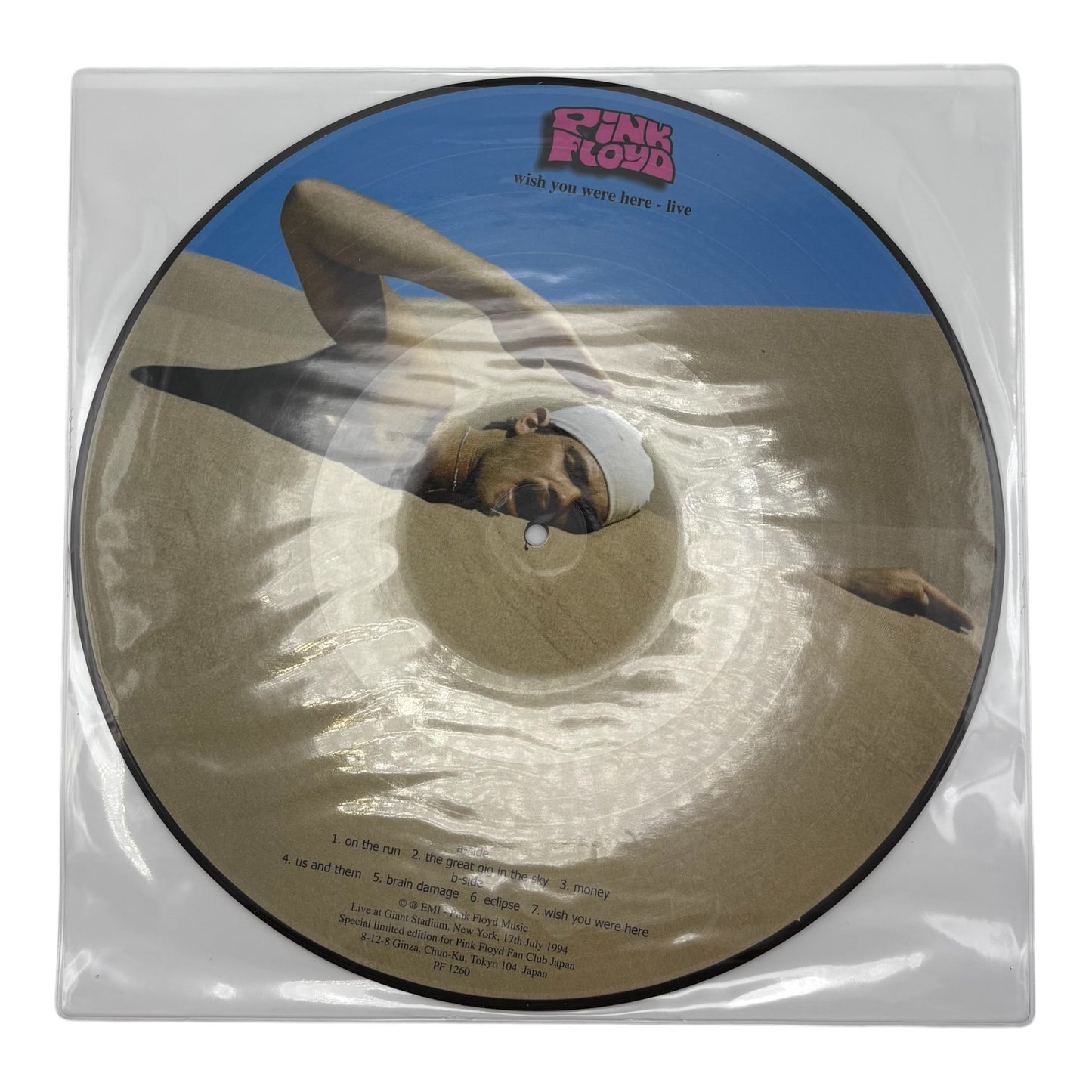 Pink Floyd - Wish You Were Here Live (Limited Edition 12" Picture Disc)