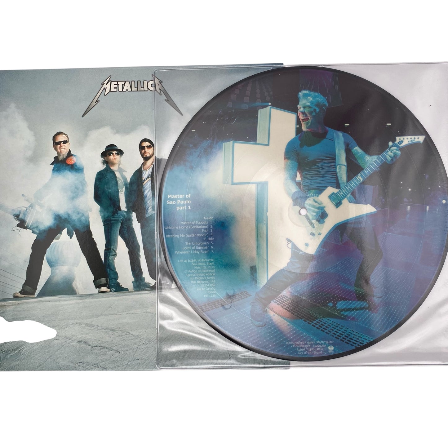 Metallica - Master Of Sao Paulo Part 1 (Limited Edition 12" Picture Disc)