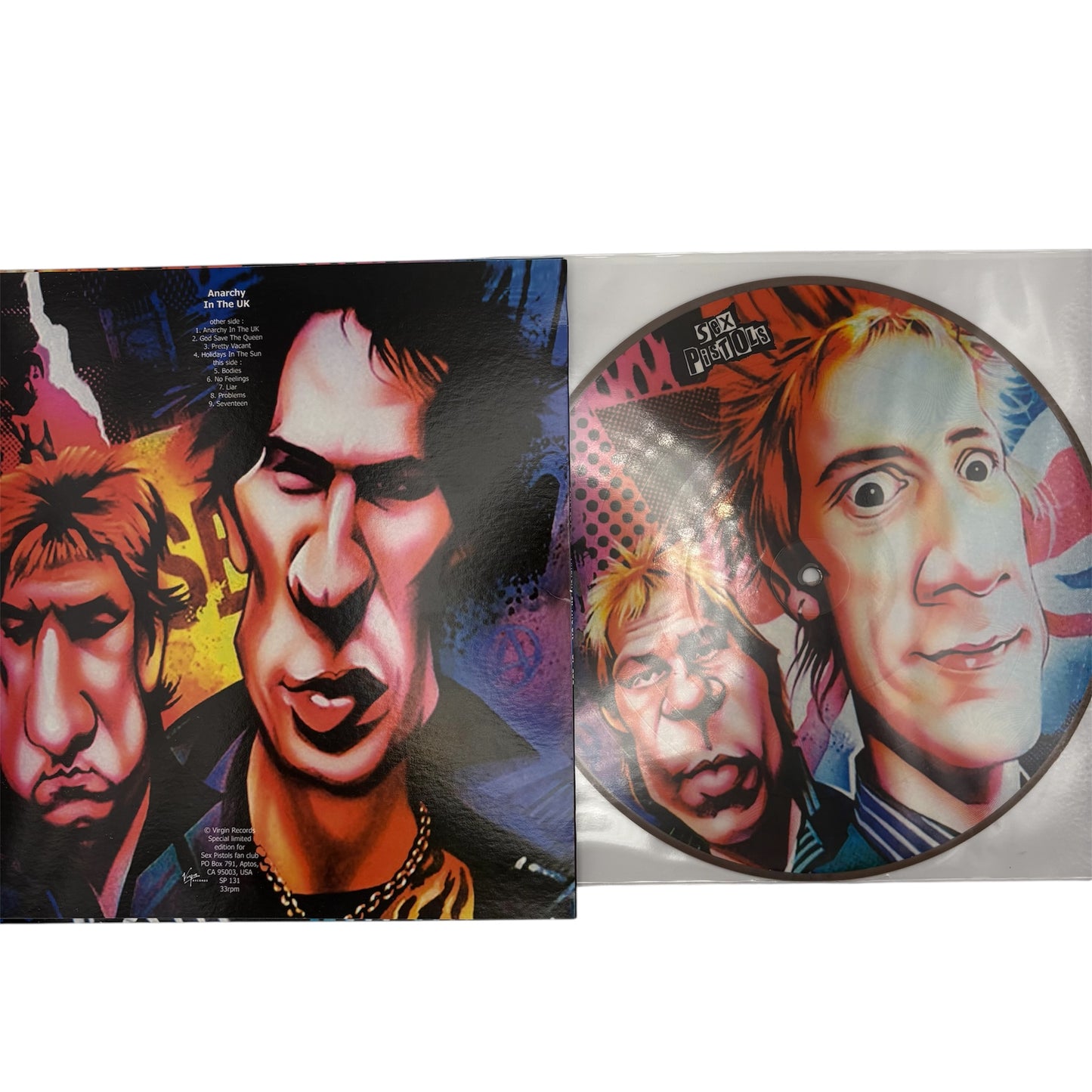 Sex Pistols - Anarchy In The UK (Limited Edition 10" Picture Disc)