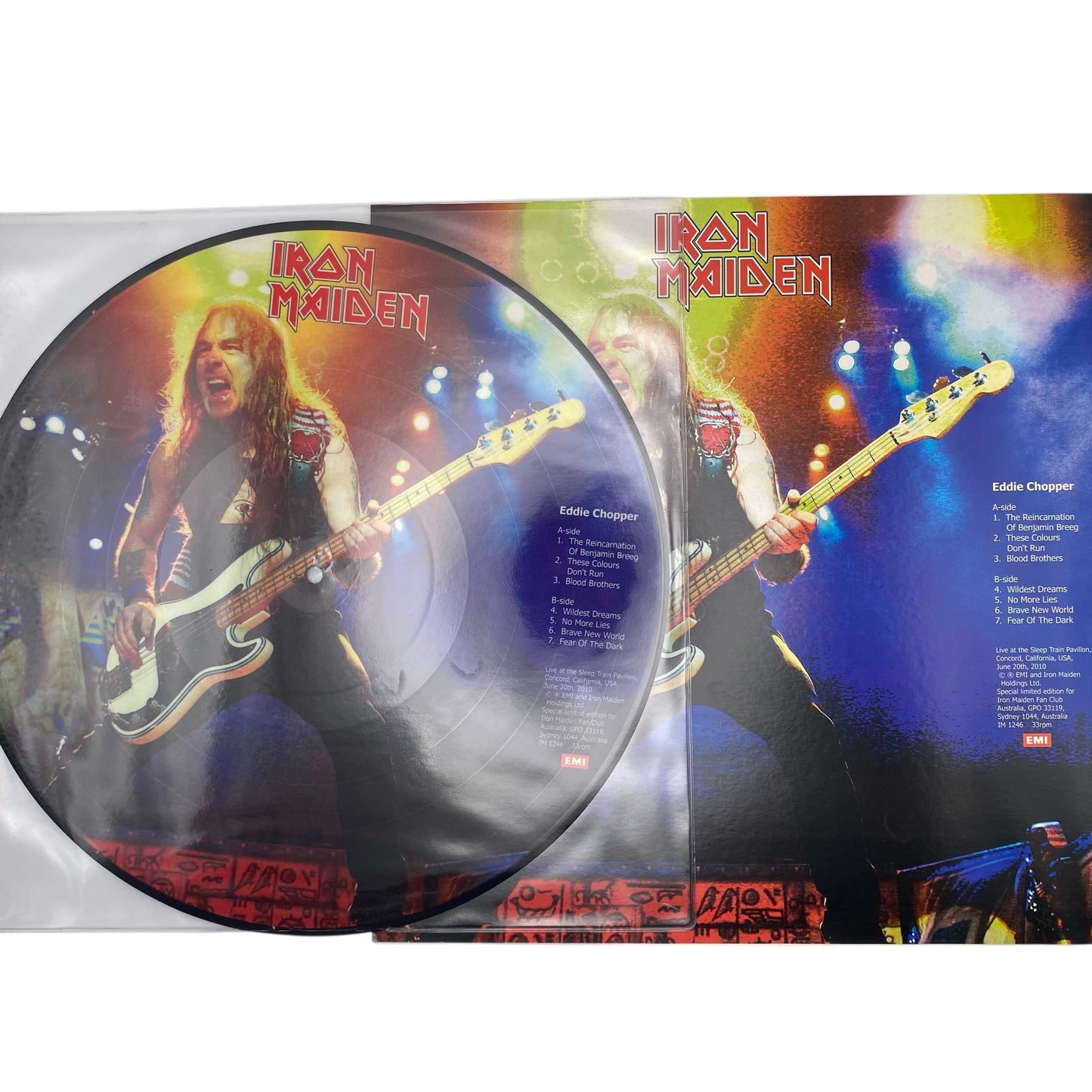 Iron Maiden - Eddie Chopper (Limited Edition 12" Picture Disc)
