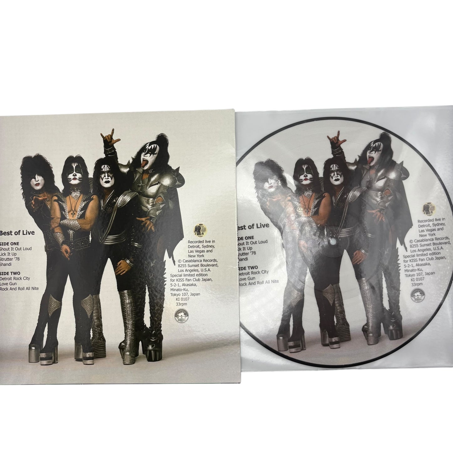 Kiss - Best Of Live (Limited Edition 10" Picture Disc)