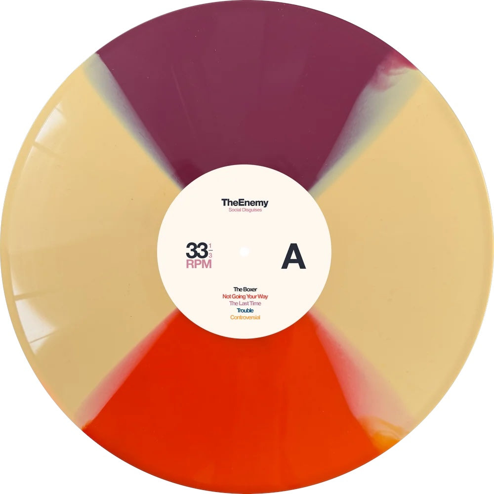 The Enemy - Social Disguises (Limited Edition 12" Album On Quad Vinyl)