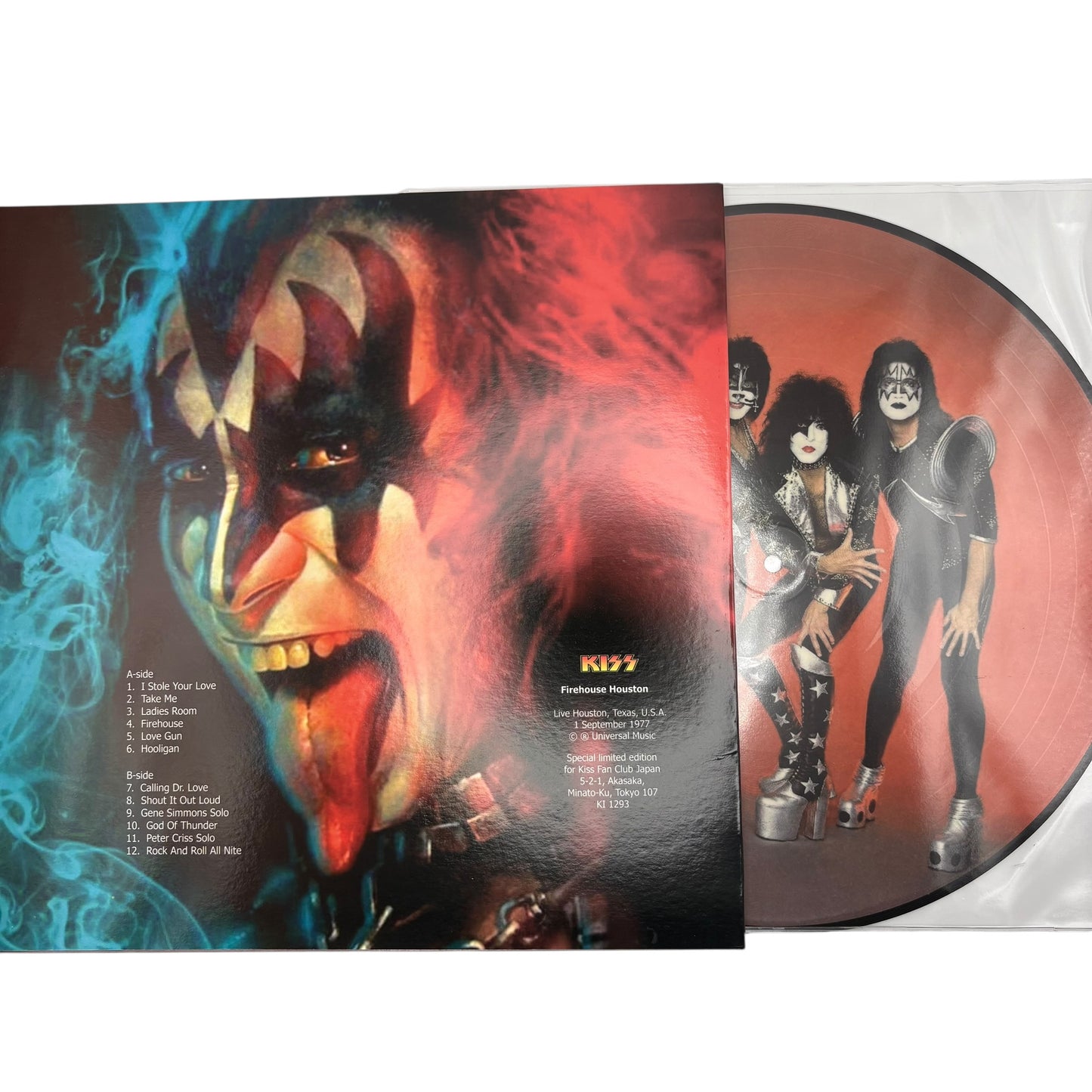 Kiss - Firehouse Houston (Limited Edition 12" Picture Disc)
