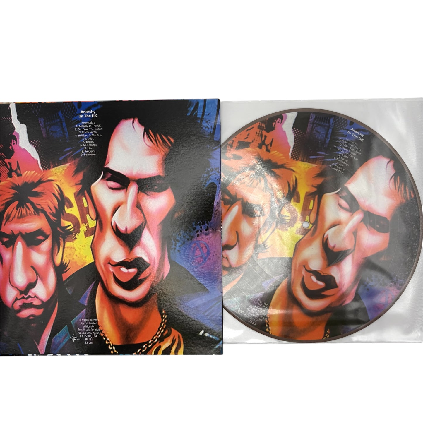 Sex Pistols - Anarchy In The UK (Limited Edition 10" Picture Disc)
