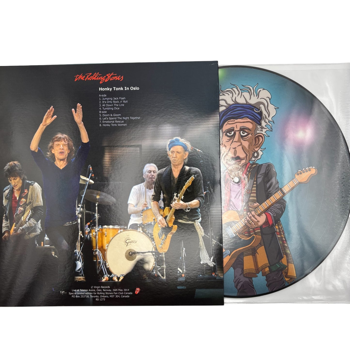 The Rolling Stones - Honky Tonk In Oslo (Limited Edition 12" Picture Disc)