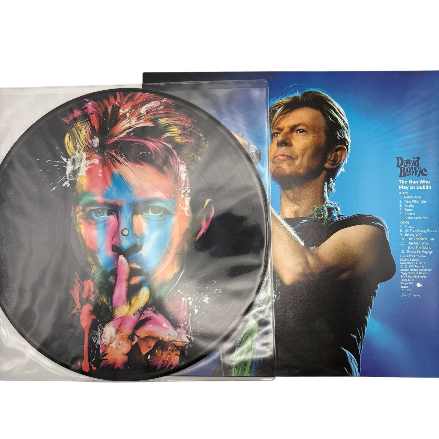 David Bowie - The Man Who Play In Dublin (Limited Edition 12" Picture Disc)