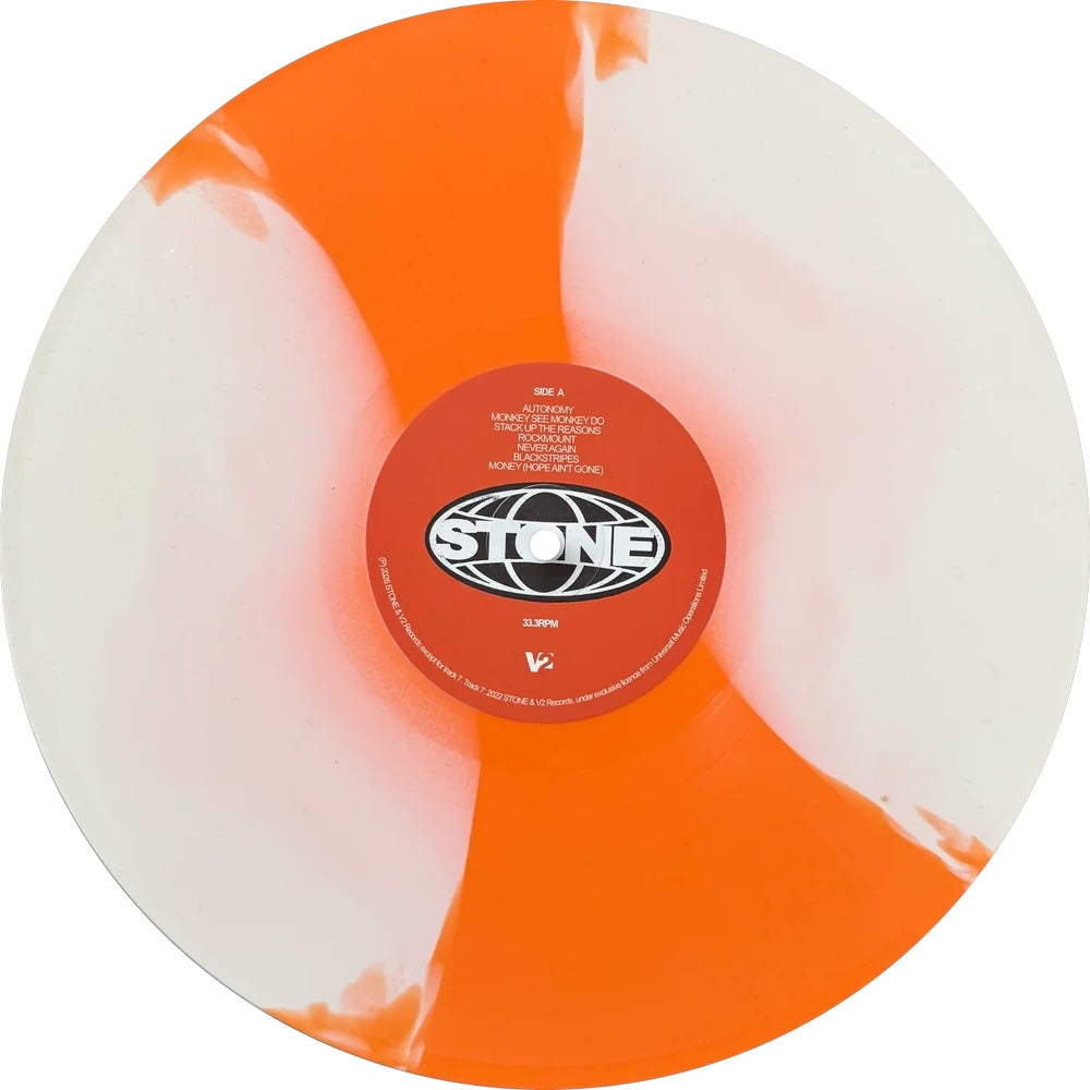 Stone - Autonomy (Limited Edition 12" Album on Orange & White Tri-Colour Vinyl)