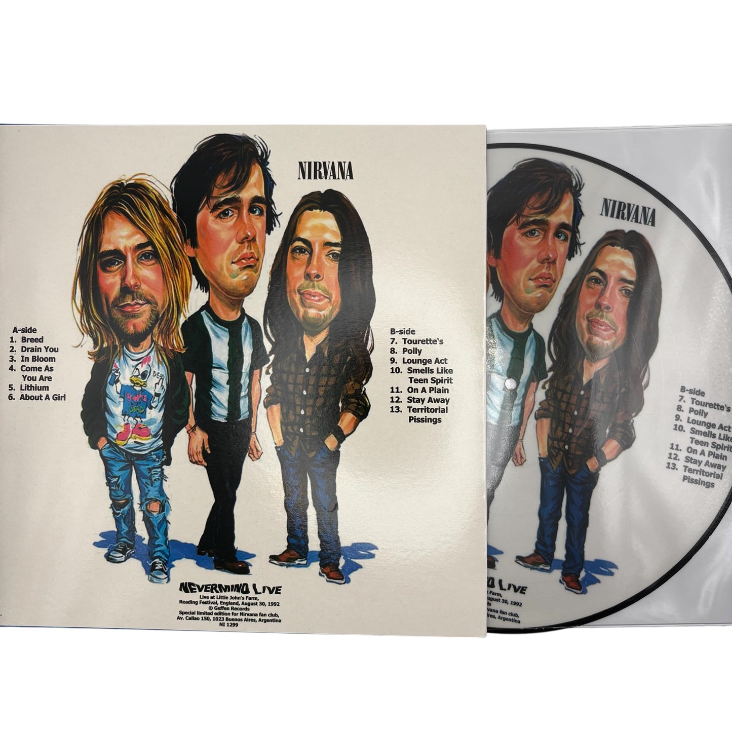 Nirvana - Nevermind Live (Limited Edition 12" Picture Disc)