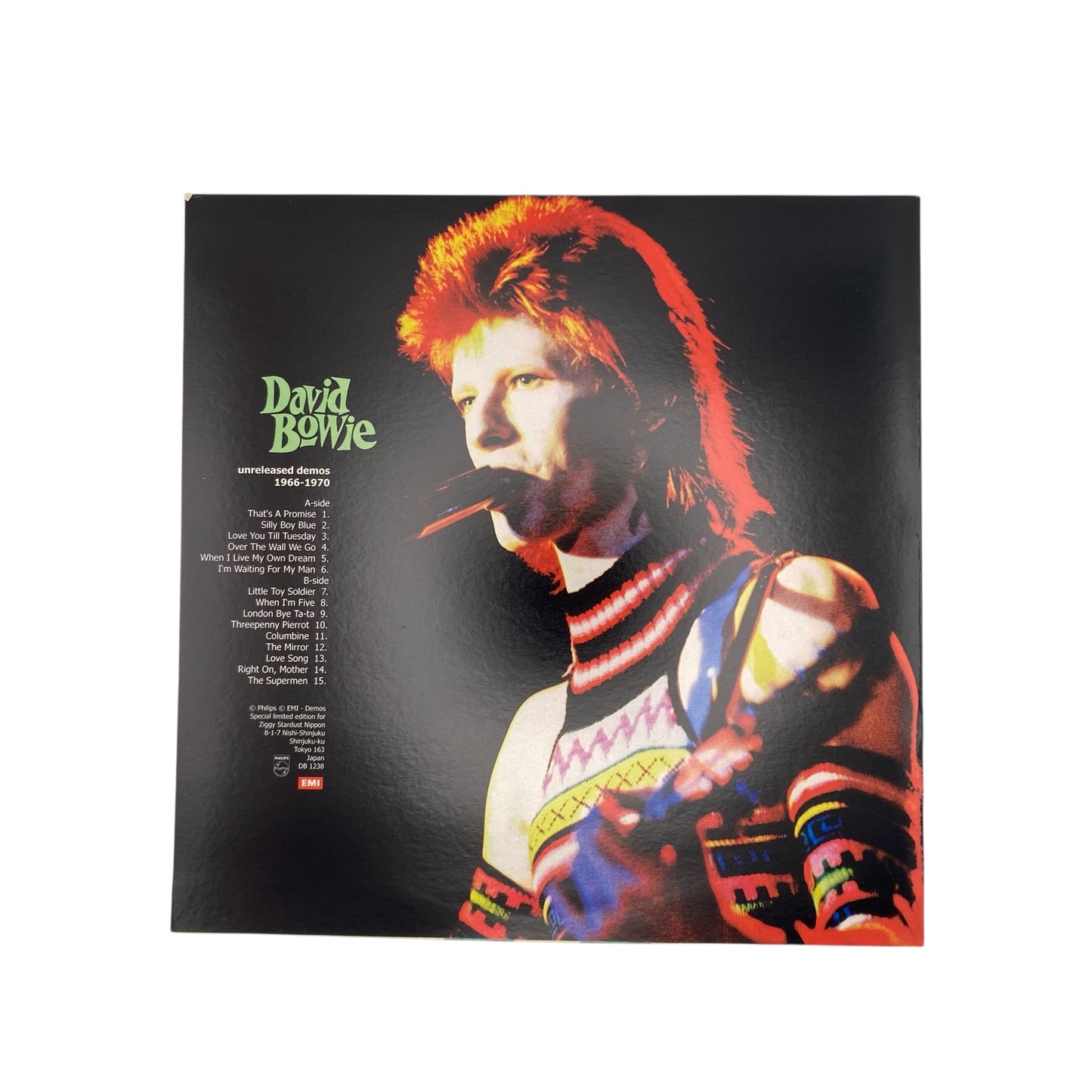 David Bowie - Unreleased Demos 1966-1970 (Limited Edition 12" Picture Disc)