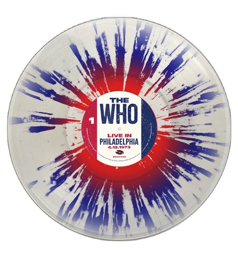 The Who - Live In Philadelphia 1973 (Limited Edition Double-LP on Splatter Vinyl)