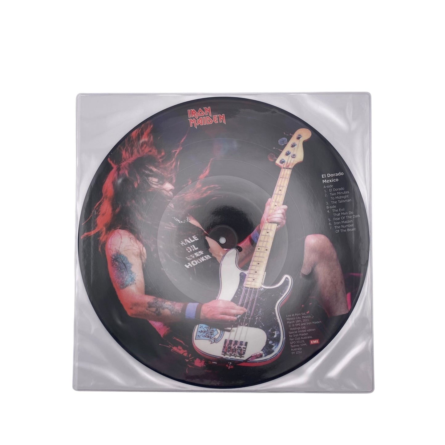 Iron Maiden - El Dorado Mexico (Limited Edition 12" Picture Disc)