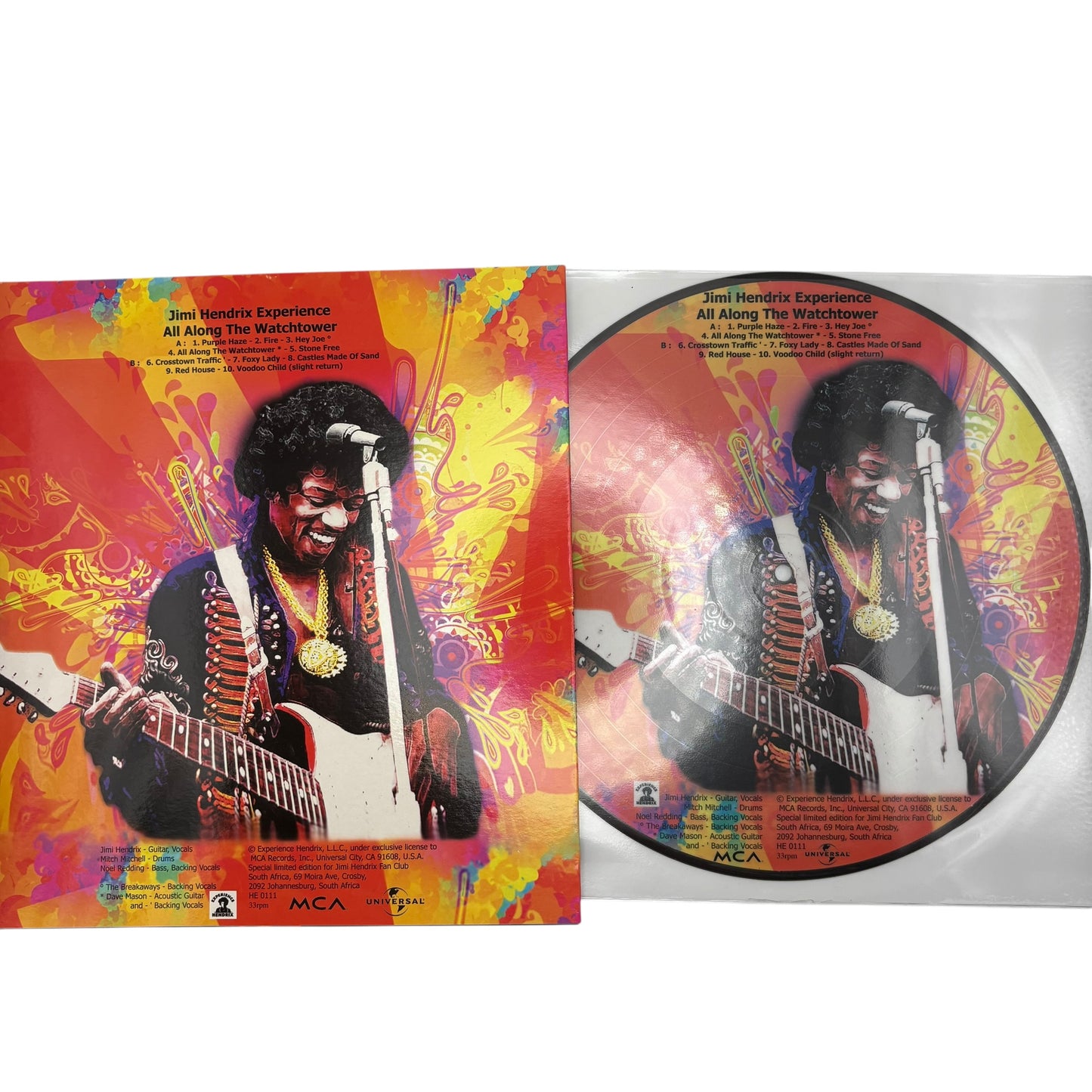 Jimi Hendrix Experience - All Along The Watchtower (Limited Edition 10" Picture Disc)