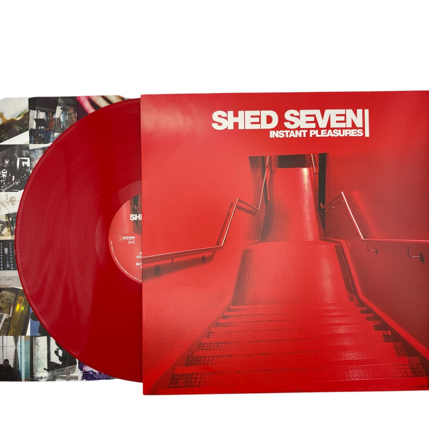 Shed Seven - Instant Pleasures (Limited Edition 12" Album on Red Vinyl)