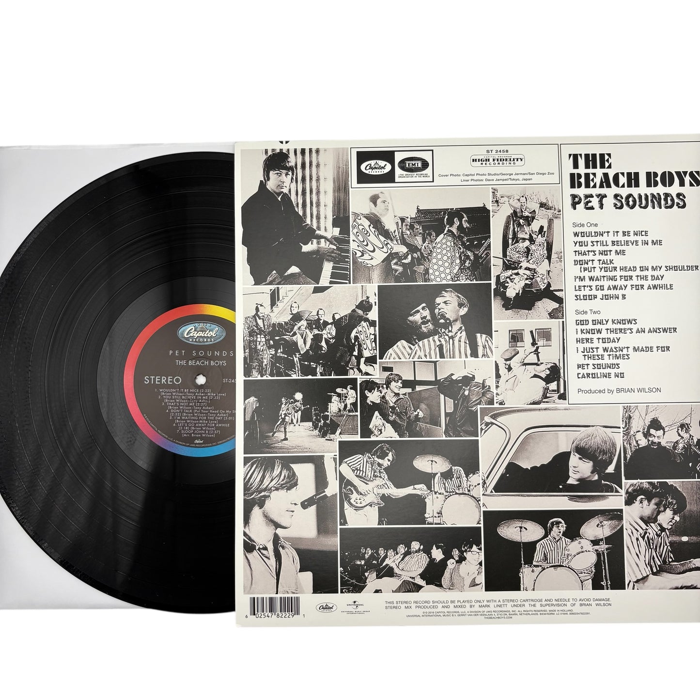 The Beach Boys - Pet Sounds (12" Album on Black Vinyl)